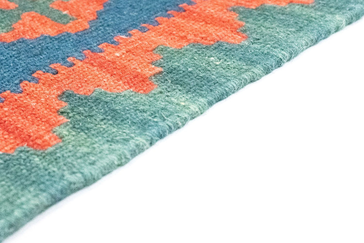 Kelim tapijt - Oosters - 126 x 85 cm - oranje