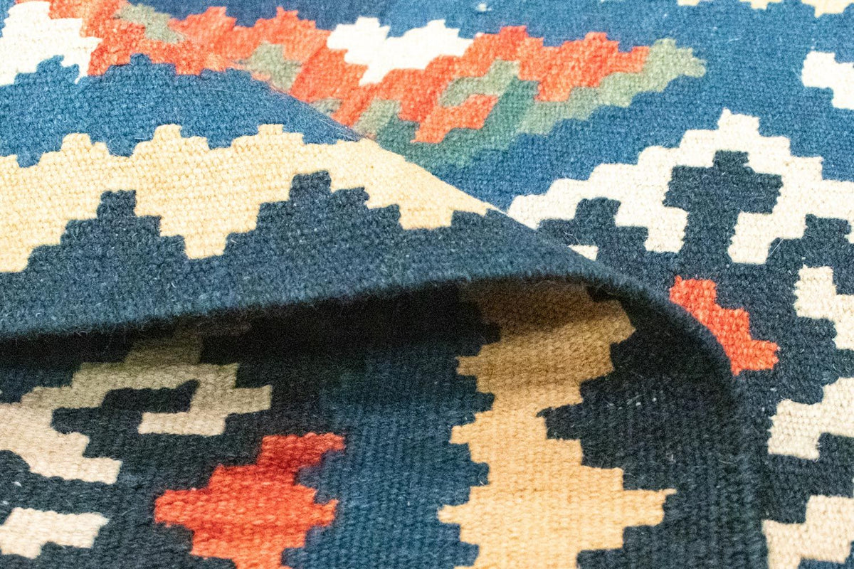 Kelim tapijt - Oosters - 125 x 85 cm - blauw