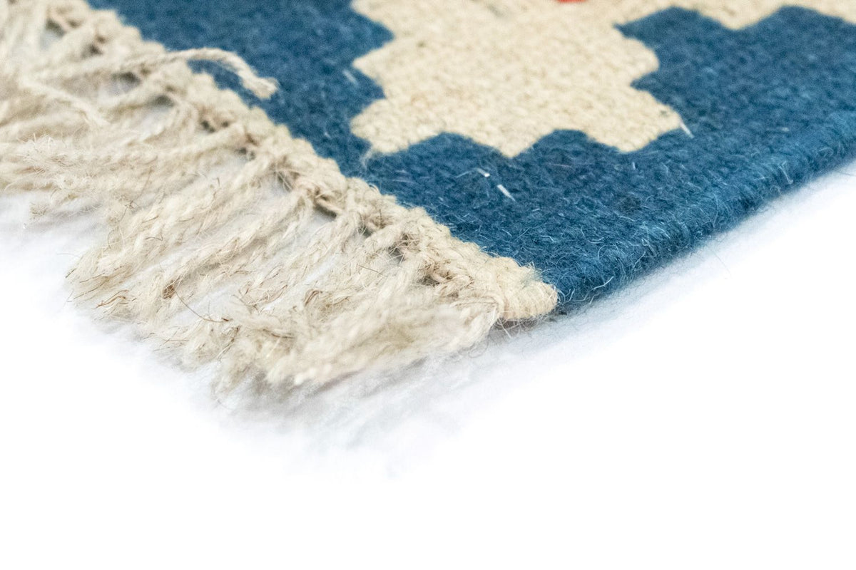 Kelim tapijt - Oosters - 118 x 85 cm - oranje