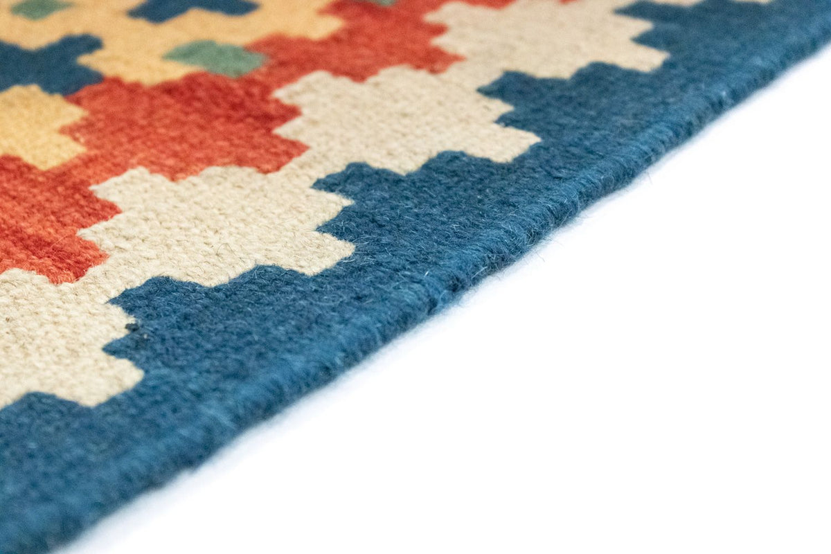 Kelim tapijt - Oosters - 118 x 85 cm - oranje