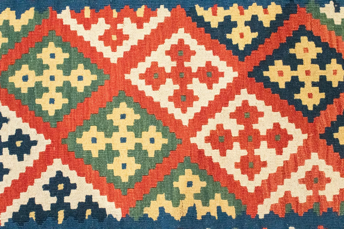 Kelim tapijt - Oosters - 133 x 80 cm - oranje