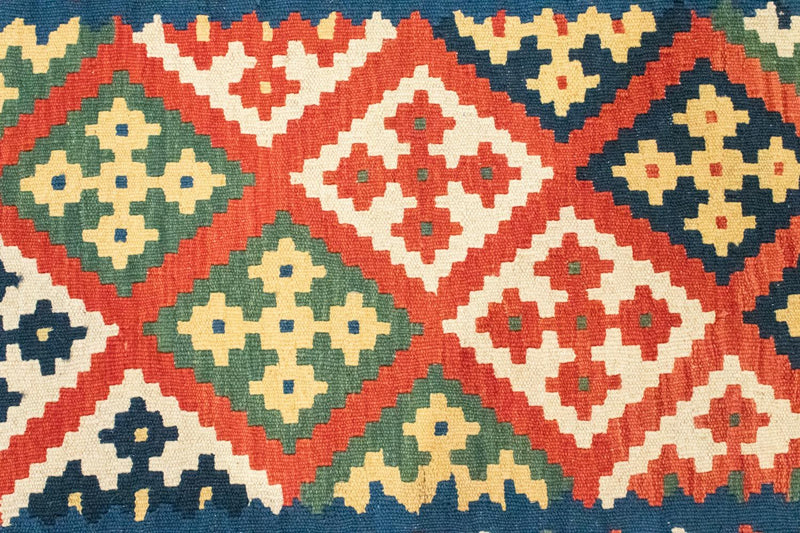 Kelim tapijt - Oosters - 133 x 80 cm - oranje