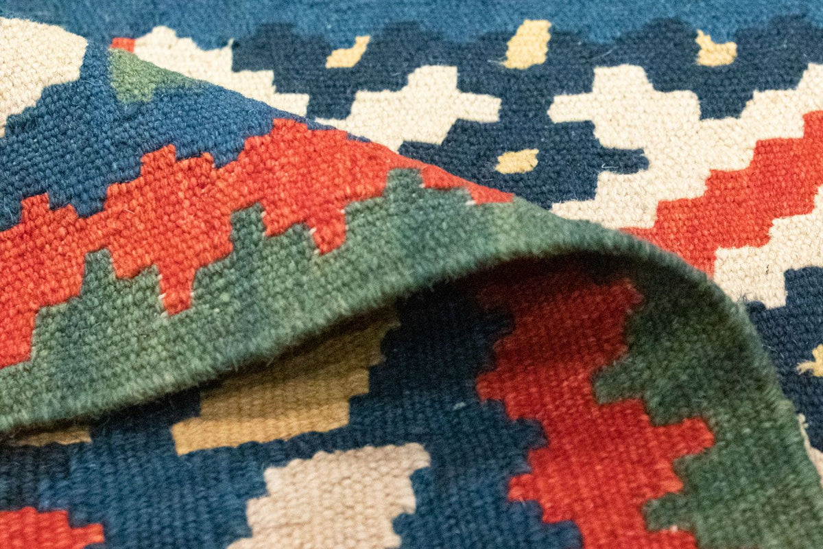 Kelim tapijt - Oosters - 133 x 80 cm - oranje