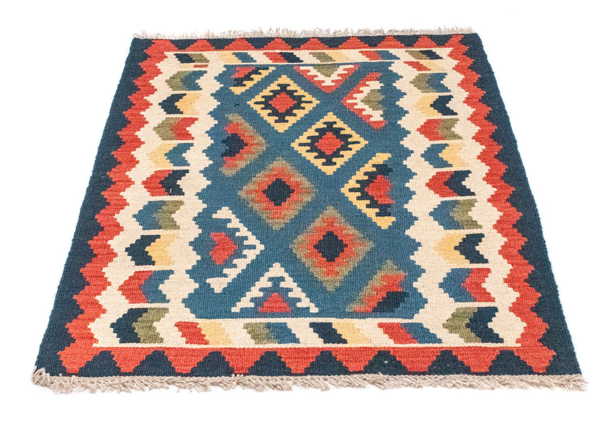 Kelim tapijt - Oosters - 121 x 80 cm - blauw