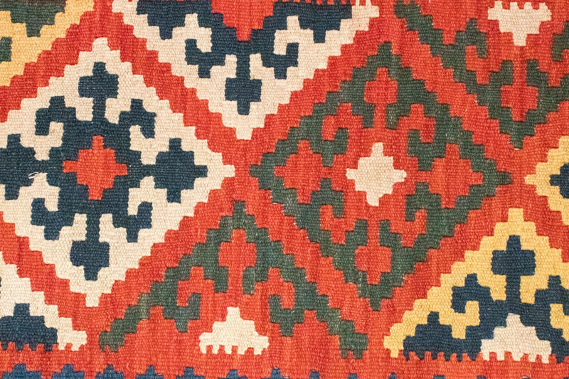 Kelim tapijt - Oosters - 122 x 80 cm - oranje