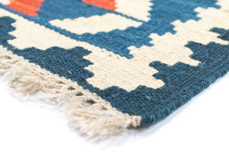 Kelim tapijt - Oosters - 122 x 80 cm - oranje