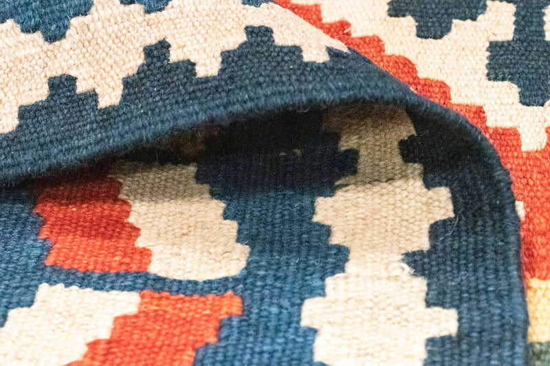 Kelim tapijt - Oosters - 122 x 80 cm - oranje