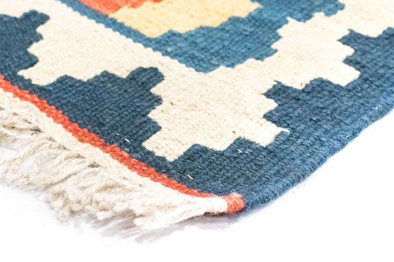 Kelim tapijt - Oosters - 124 x 80 cm - oranje