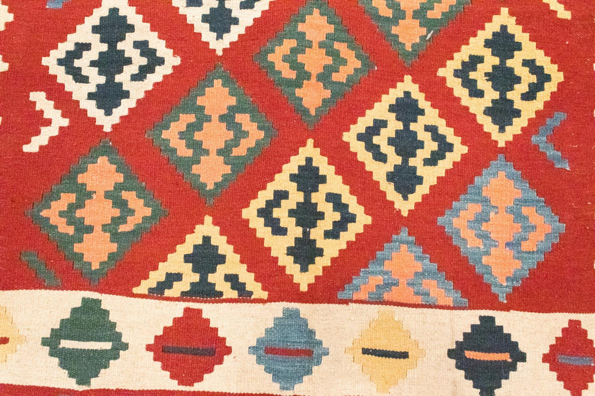 Kelim tapijt - Oosters - 258 x 170 cm - oranje