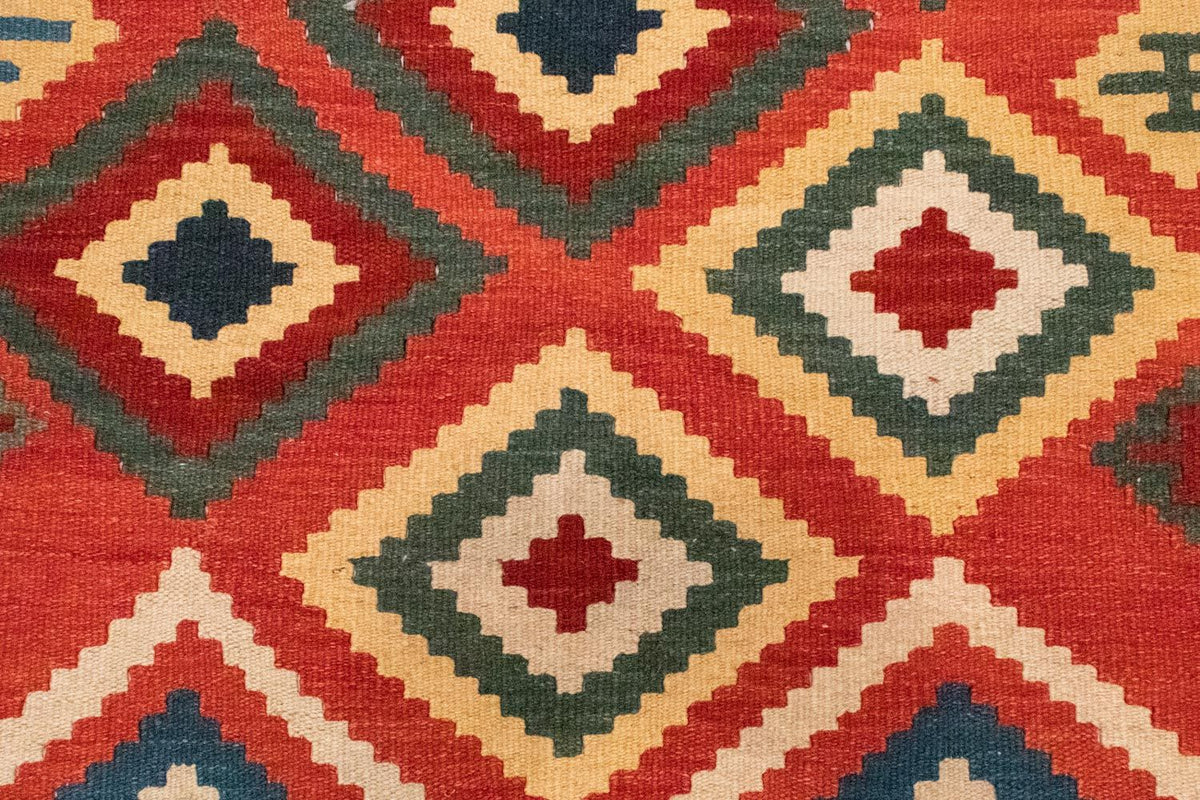 Kelim tapijt - Oosters - 240 x 170 cm - oranje