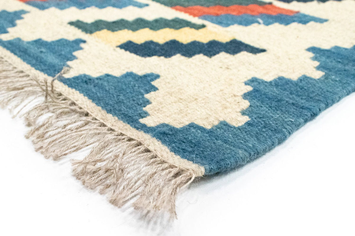 Kelim tapijt - Oosters - 250 x 165 cm - blauw