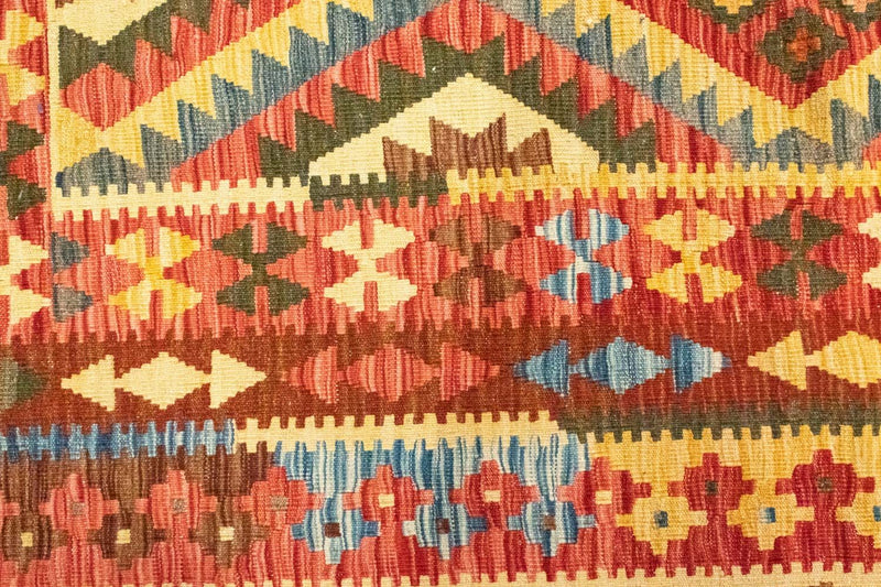 Kelim tapijt - Oosters - 229 x 174 cm - oranje