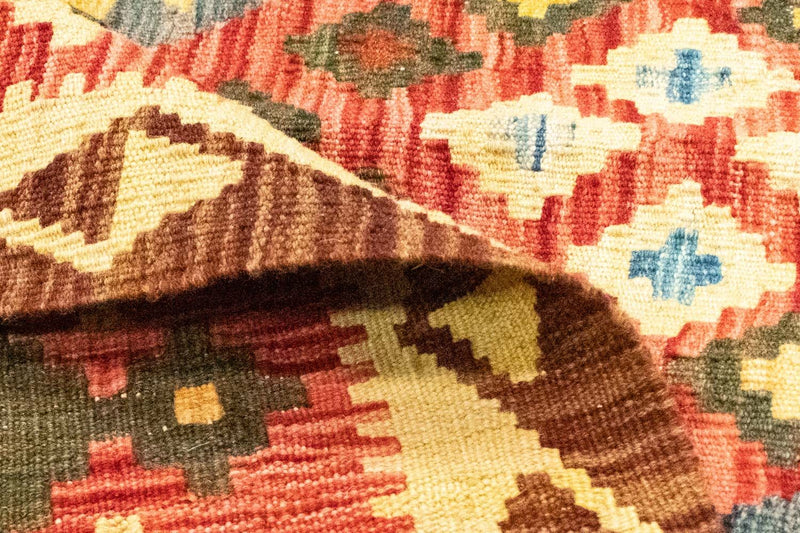 Kelim tapijt - Oosters - 229 x 174 cm - oranje