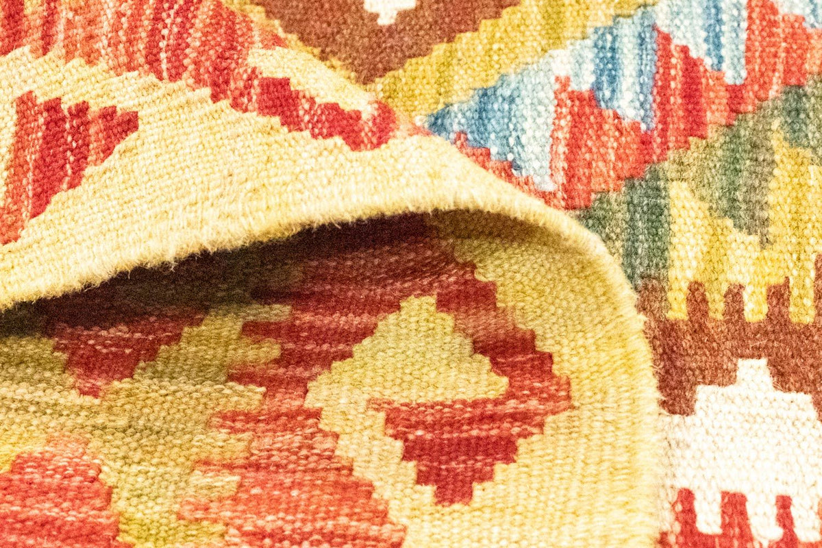 Kelim tapijt - Oosters - 255 x 153 cm - oranje