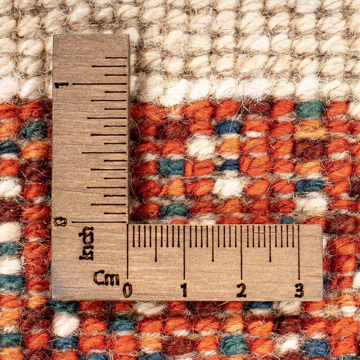 Gabbeh tapijt - Perzisch - 102 x 57 cm - beige