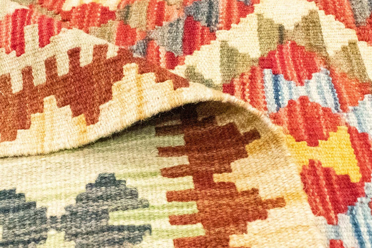 Kelim tapijt - Oosters - 242 x 156 cm - oranje