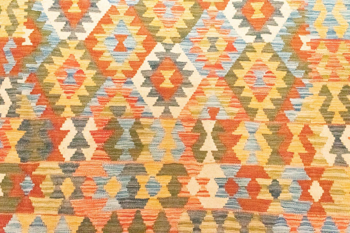 Kelim tapijt - Oosters - 298 x 198 cm - bruin