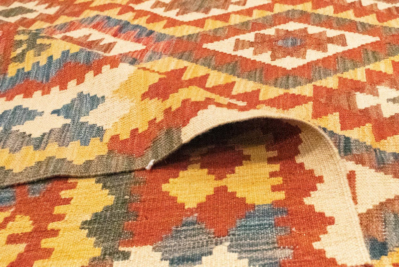 Kelim tapijt - Oosters - 287 x 201 cm - bruin