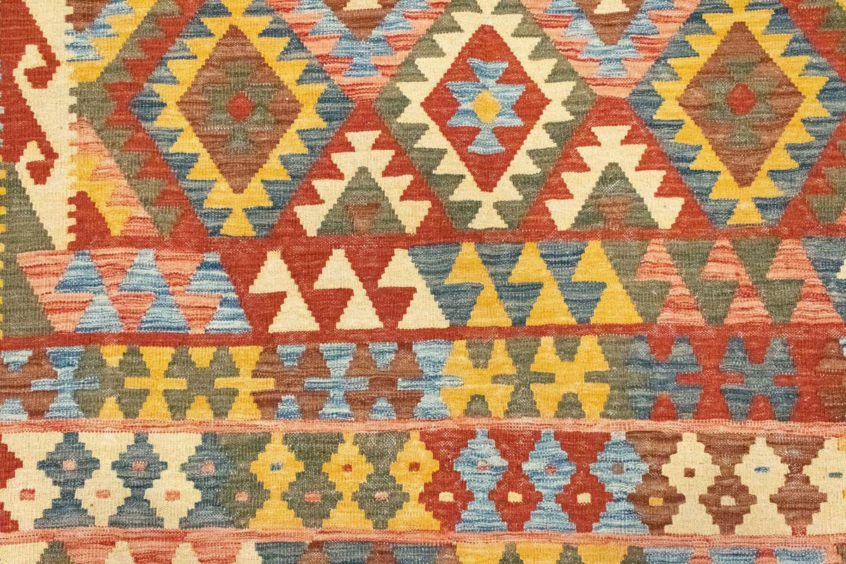 Kelim tapijt - Oosters - 300 x 207 cm - bruin