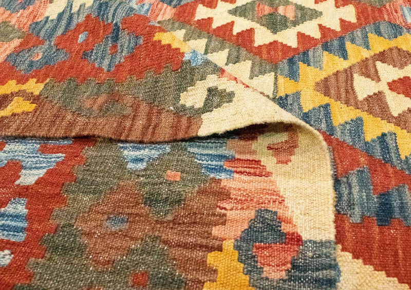 Kelim tapijt - Oosters - 300 x 207 cm - bruin