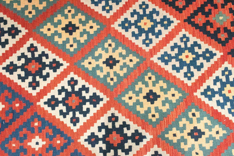 Kelim tapijt - Oosters - 297 x 202 cm - oranje