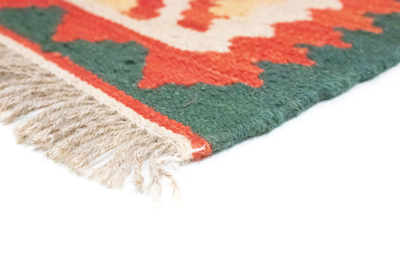 Kelim tapijt - Oosters - 300 x 208 cm - oranje