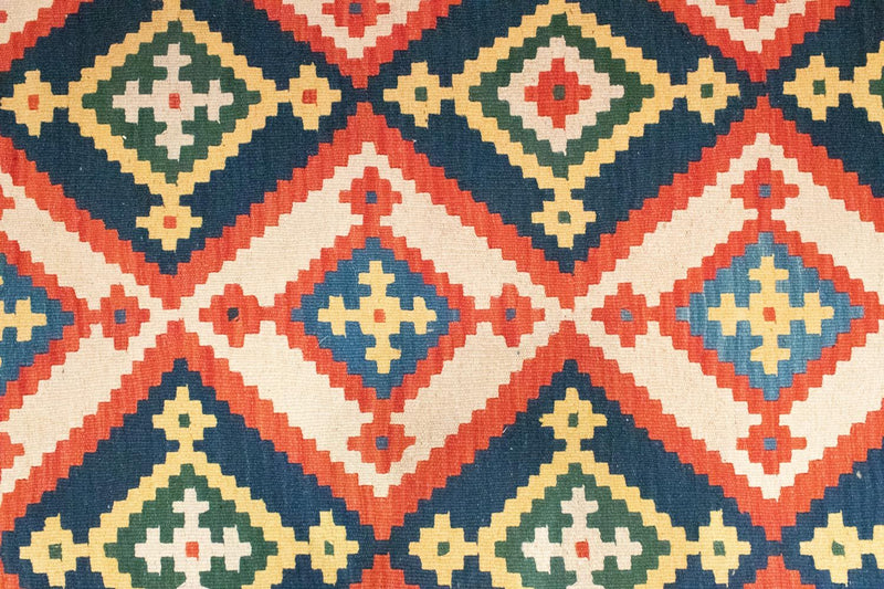 Kelim tapijt - Oosters - 300 x 205 cm - oranje