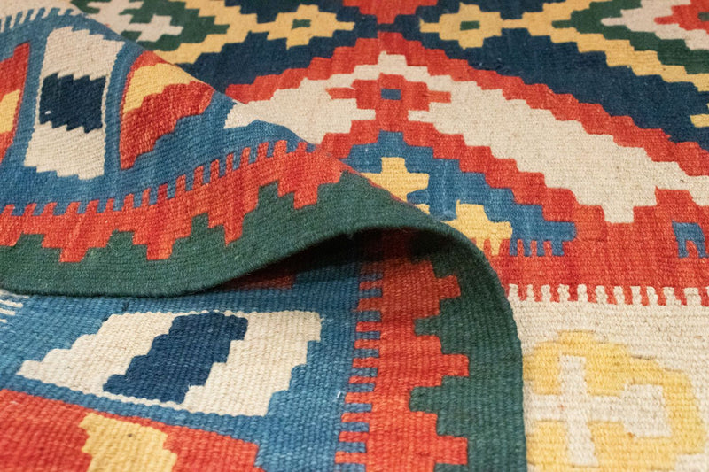 Kelim tapijt - Oosters - 300 x 205 cm - oranje