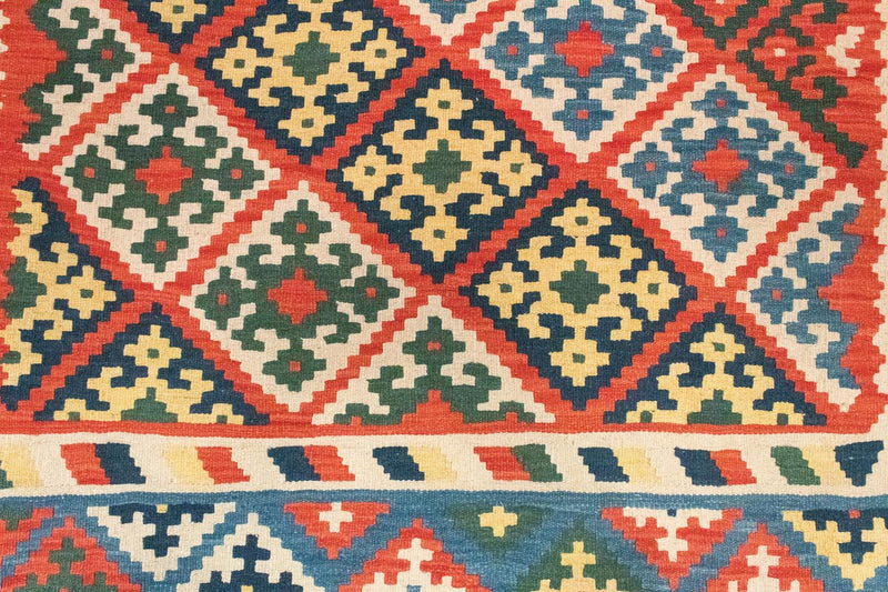 Kelim tapijt - Oosters - 297 x 207 cm - oranje