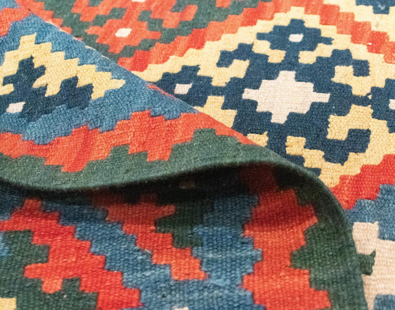 Kelim tapijt - Oosters - 297 x 207 cm - oranje