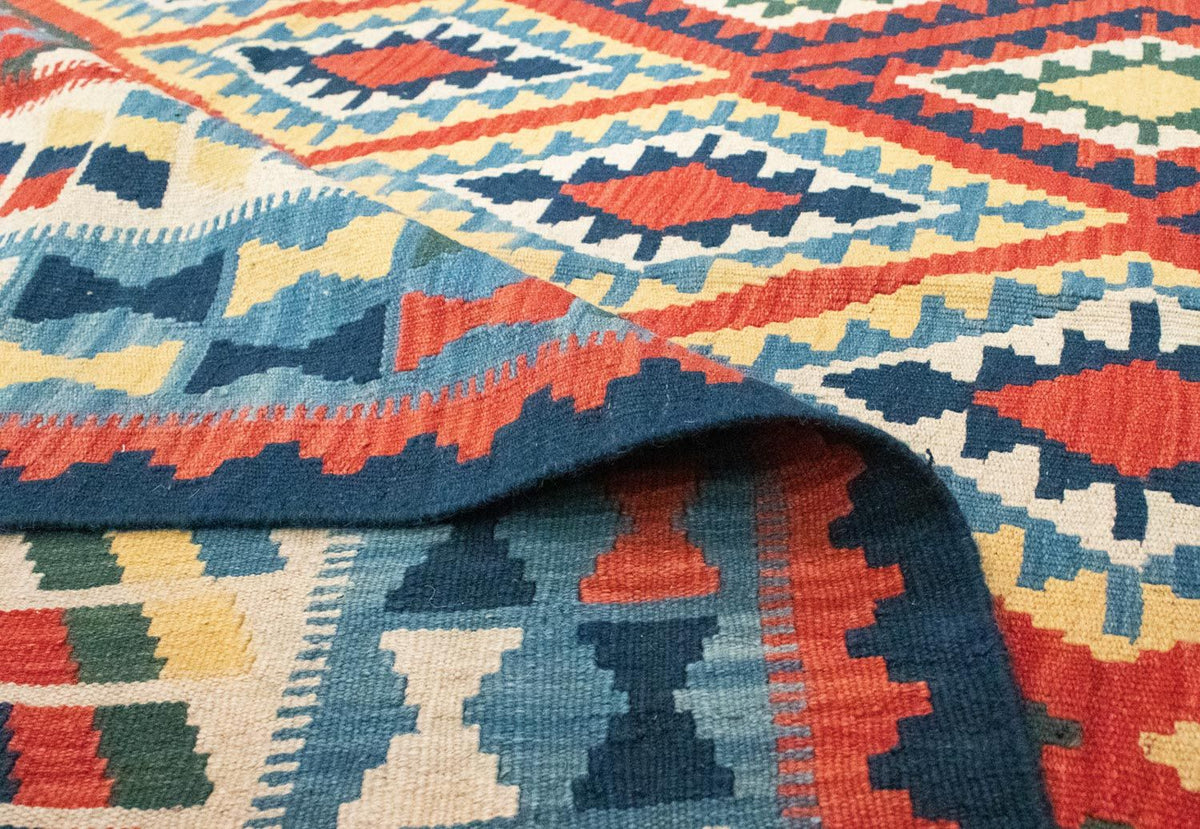 Kelim tapijt - Oosters - 293 x 205 cm - oranje