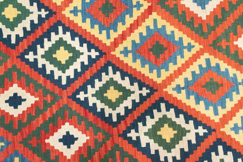 Kelim tapijt - Oosters - 300 x 204 cm - oranje