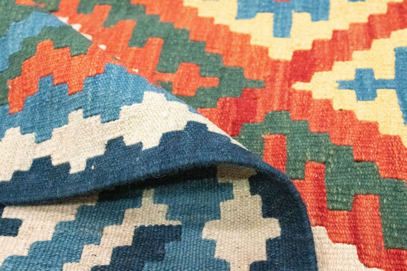 Kelim tapijt - Oosters - 300 x 204 cm - oranje