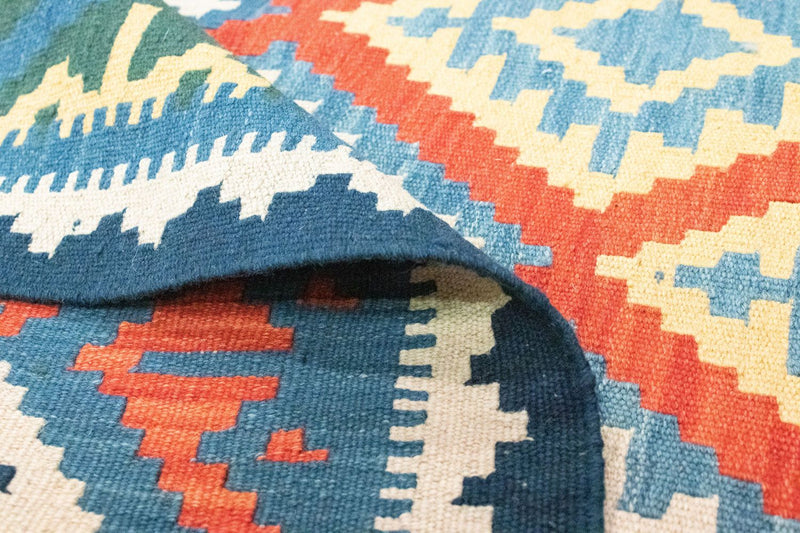 Kelim tapijt - Oosters - 300 x 208 cm - oranje