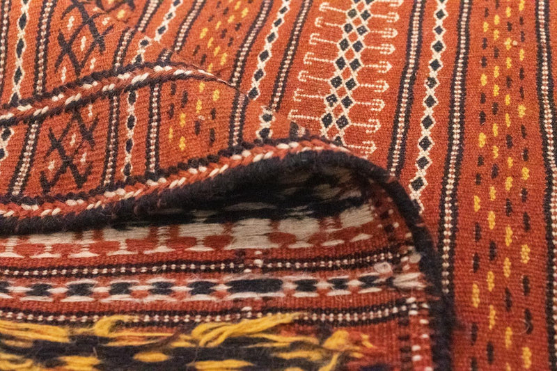 Kelim tapijt - Oosters - 233 x 166 cm - bruin