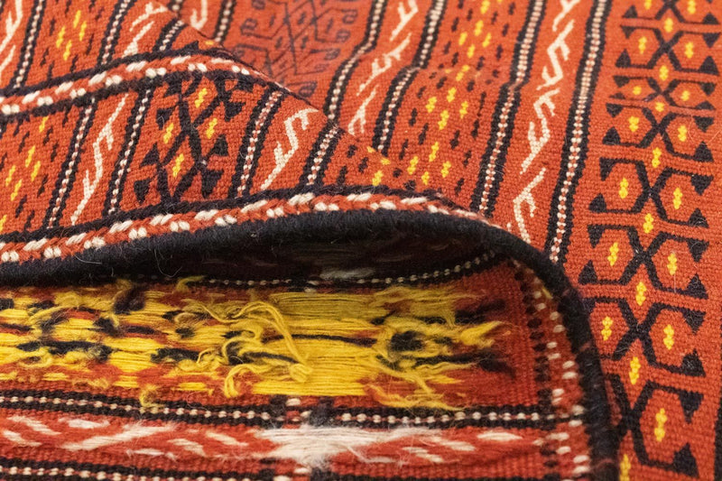 Kelim tapijt - Oosters - 235 x 165 cm - oranje