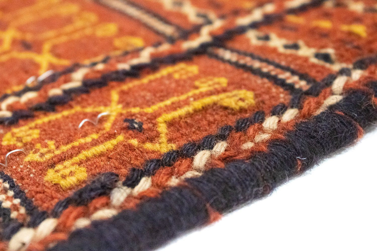 Kelim tapijt - Oosters - 232 x 173 cm - oranje