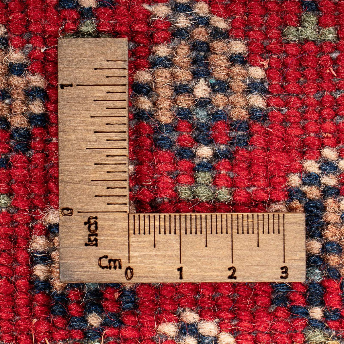 Oosters tapijt - Mir - Indus - 90 x 60 cm - donkerrood