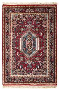 Oosters tapijt - Bijar - Indus - 90 x 60 cm - donkerrood