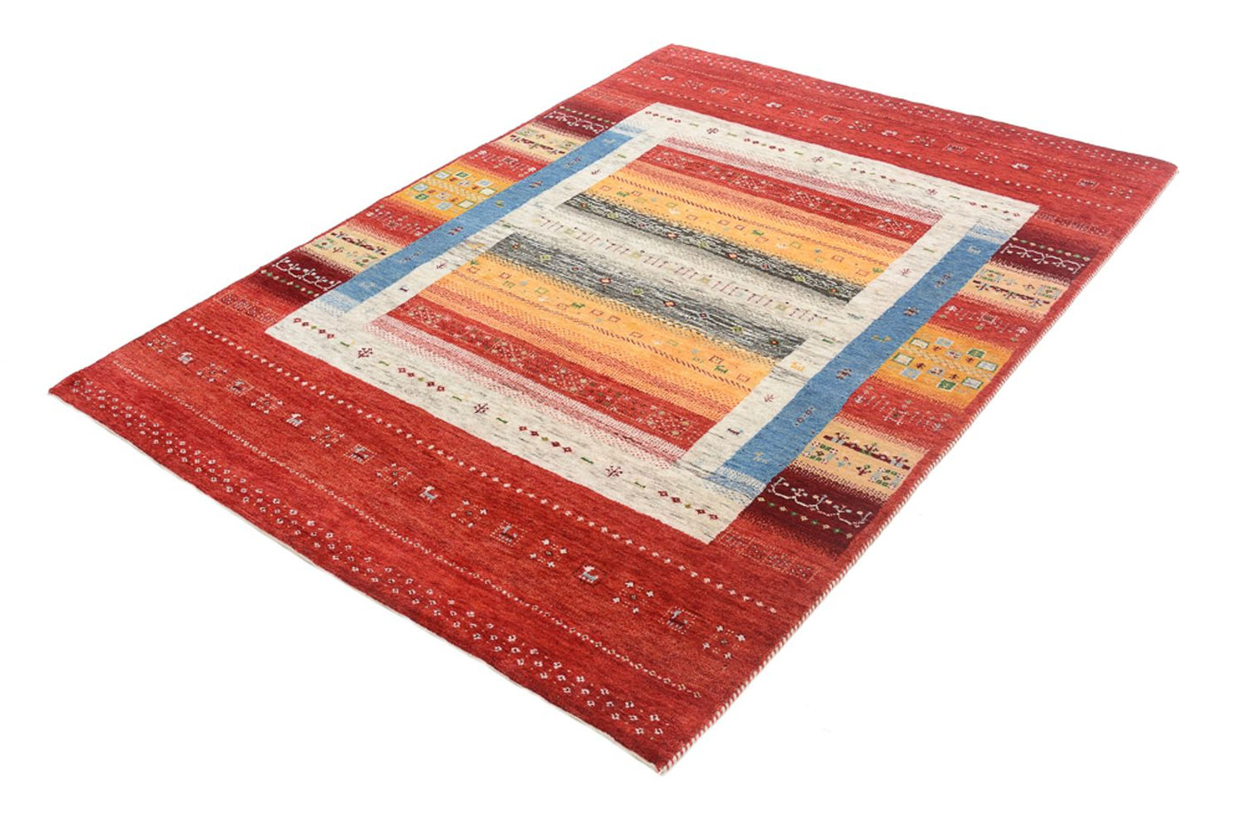 Indo Loribaft Tapijt 201x148cm - Wollen tapijt