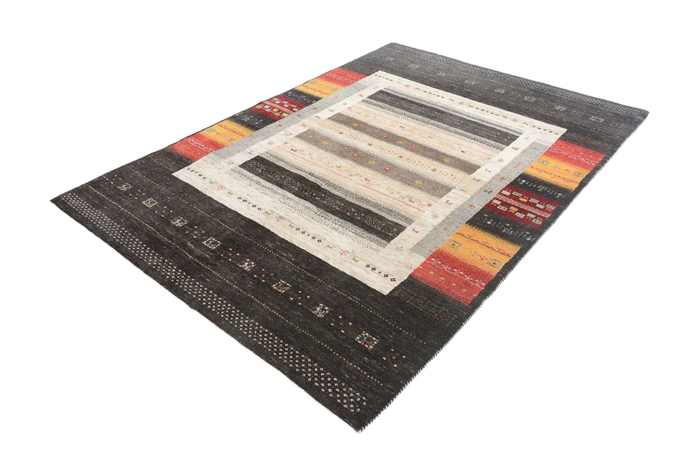 Indo Loribaft Tapijt 241x175cm - Wollen tapijt