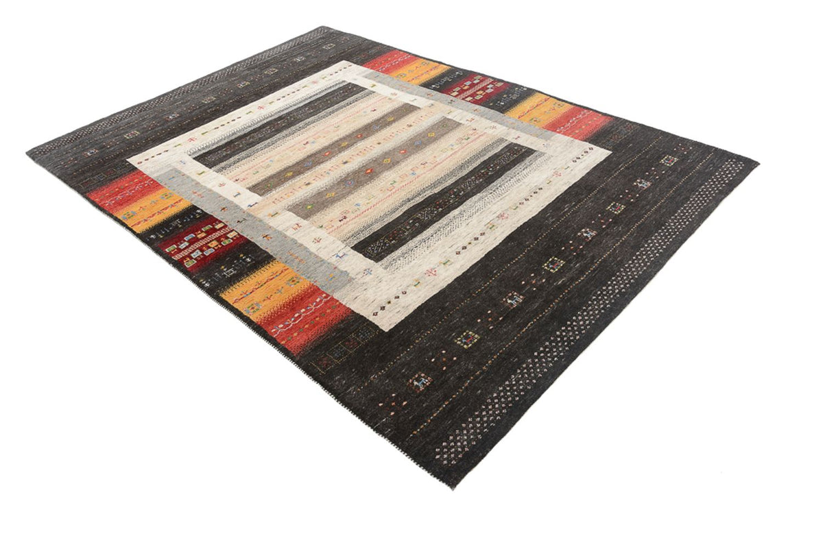 Gabbeh Tapijt - Loribaft Indus - 241 x 175 cm - veelkleurig