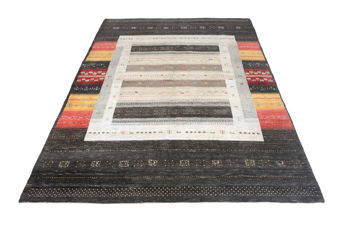 Gabbeh Tapijt - Loribaft Indus - 241 x 175 cm - veelkleurig
