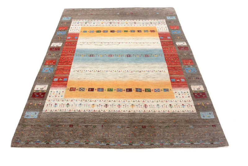 Gabbeh Tapijt - Loribaft Indus - 203 x 146 cm - veelkleurig