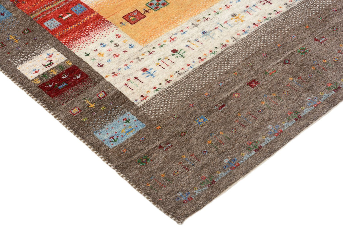 Gabbeh Tapijt - Loribaft Indus - 203 x 146 cm - veelkleurig