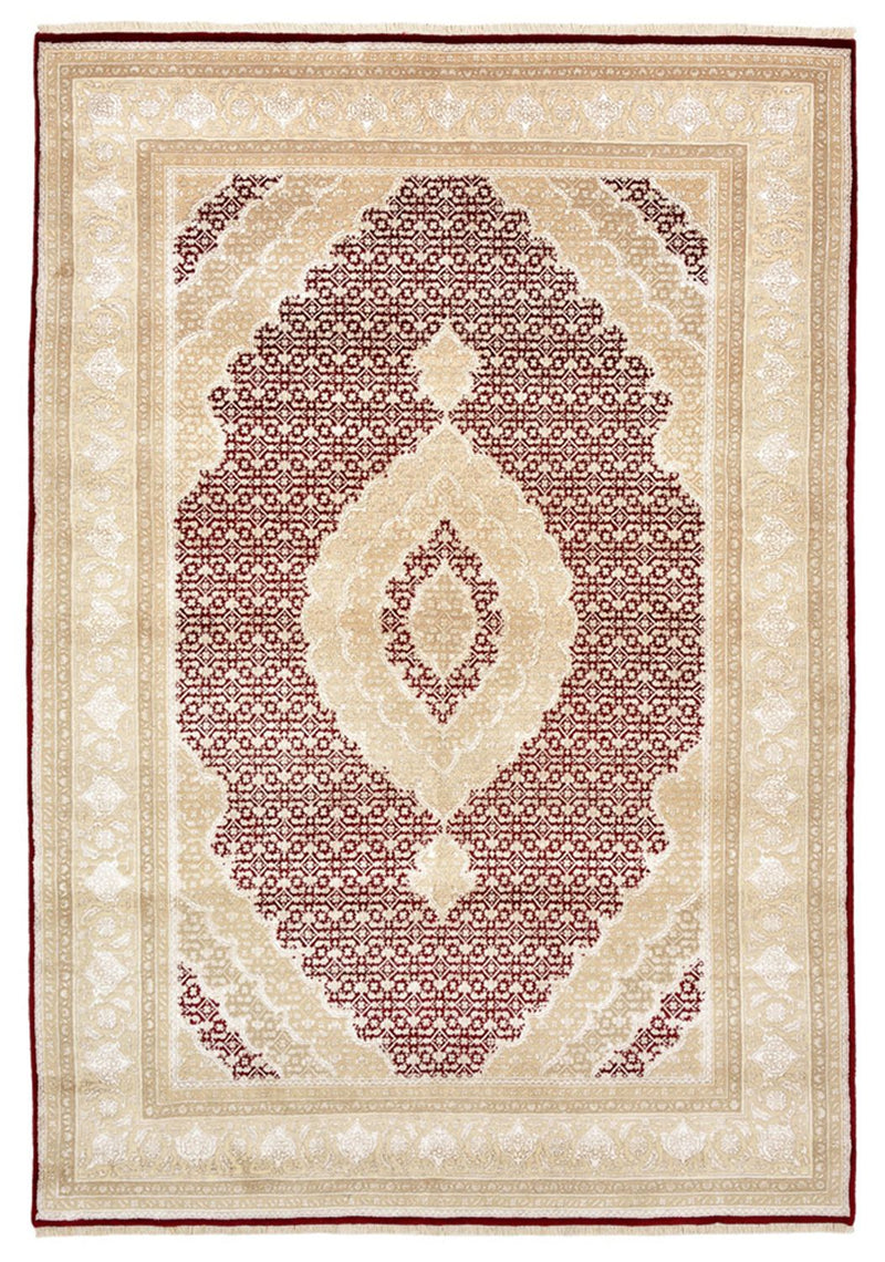 Oosters tapijt - Tabriz - 243 x 167 cm - crème