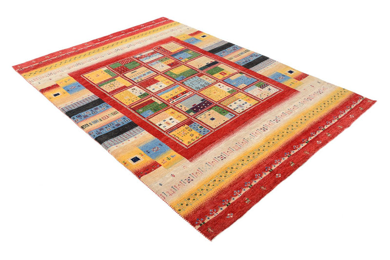Gabbeh Tapijt - Loribaft Indus - 236 x 169 cm - veelkleurig