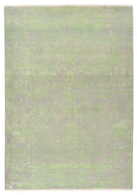 Designer tapijt - 259 x 183 cm - lichtgroen