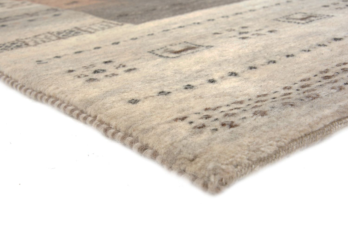 Gabbeh Tapijt - Loribaft Indus - 302 x 248 cm - donker beige