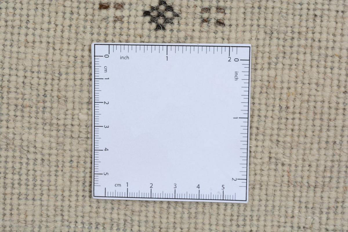 Gabbeh Tapijt - Loribaft Indus - 302 x 248 cm - donker beige